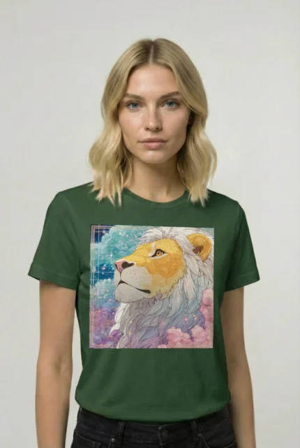 T-shirt LION (#015) – Image 12