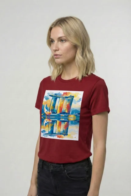 T-shirt SINGAPOUR (#015) – Image 8