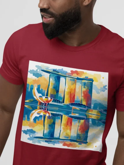 T-shirt SINGAPOUR (#015) – Image 10