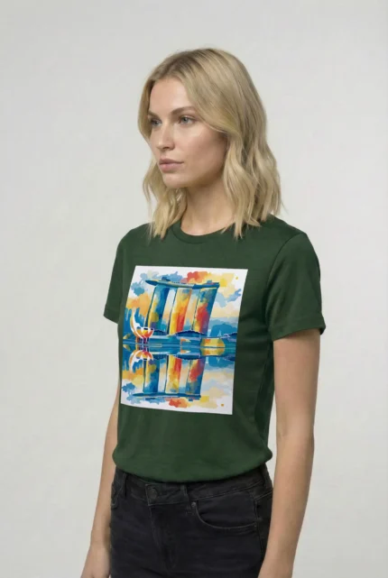 T-shirt SINGAPOUR (#015) – Image 13