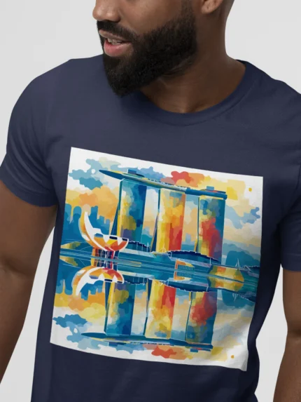 T-shirt SINGAPOUR (#015) – Image 20