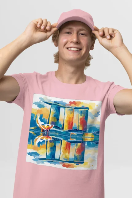 T-shirt SINGAPOUR (#015) – Image 24
