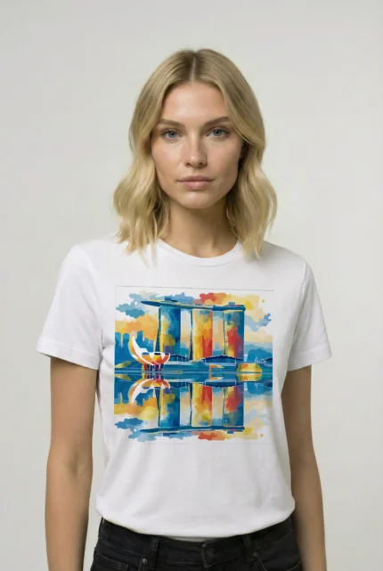 T-shirt SINGAPOUR (#015) – Image 27