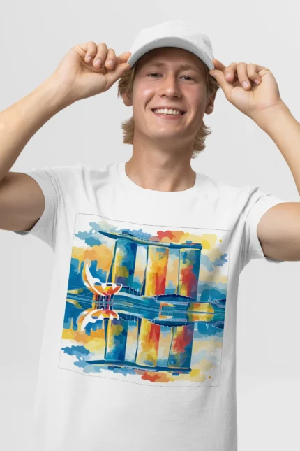 T-shirt SINGAPOUR (#015) – Image 29