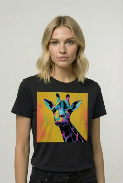 T-shirt GIRAFFE (#016) – Image 2
