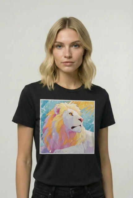 T-shirt LION (#016) – Image 2