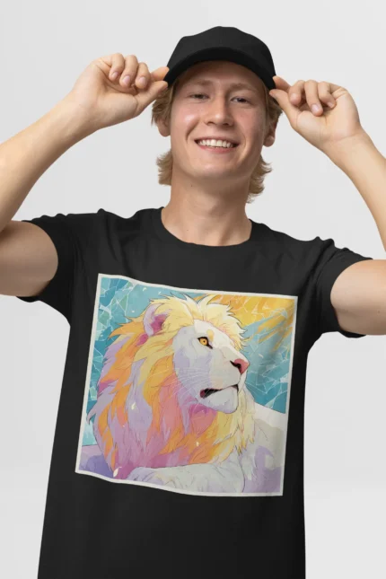 T-shirt LION (#016) – Image 4