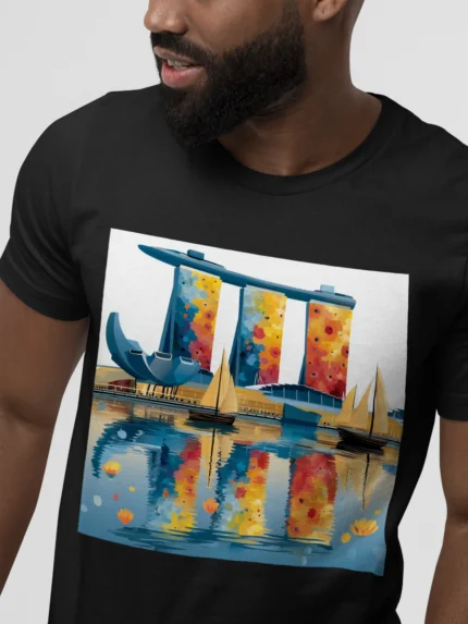 T-shirt SINGAPOUR (#016) – Image 5