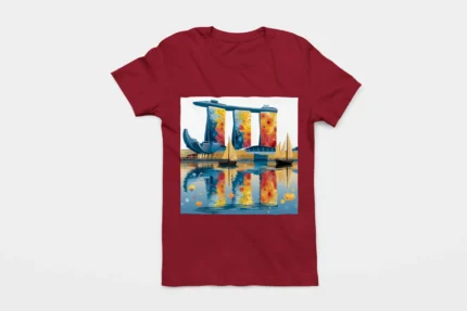 T-shirt SINGAPOUR (#016) – Image 6