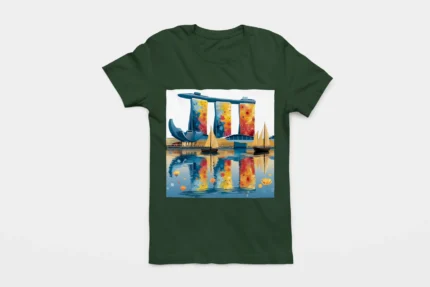 T-shirt SINGAPOUR (#016) – Image 11