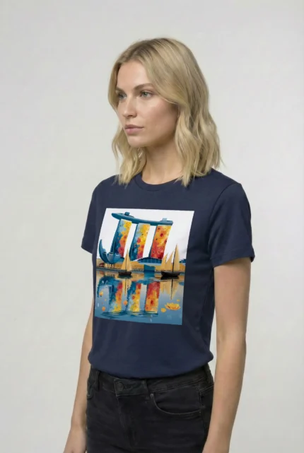 T-shirt SINGAPOUR (#016) – Image 18