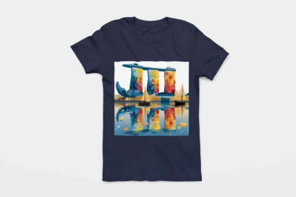 T-shirt SINGAPOUR (#016) – Image 16