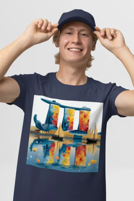 T-shirt SINGAPOUR (#016) – Image 19