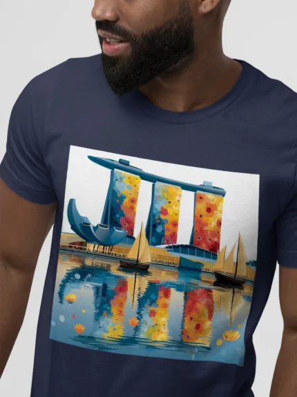 T-shirt SINGAPOUR (#016) – Image 20