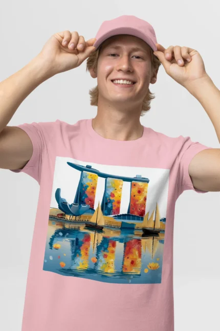 T-shirt SINGAPOUR (#016) – Image 24