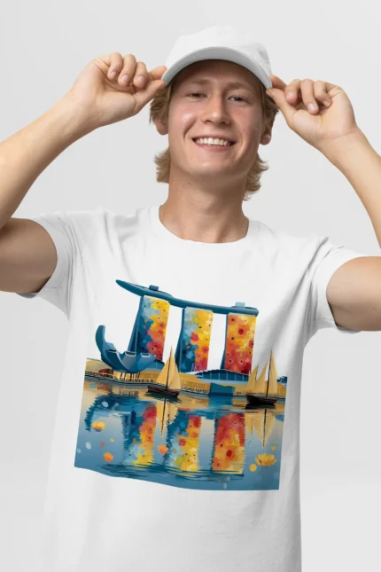 T-shirt SINGAPOUR (#016) – Image 29