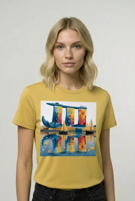 T-shirt SINGAPOUR (#016) – Image 32