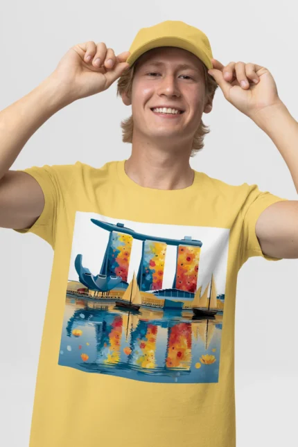 T-shirt SINGAPOUR (#016) – Image 34