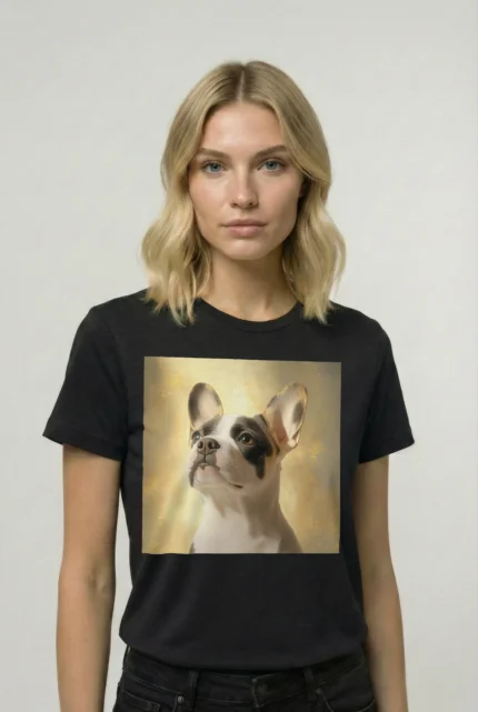 T-shirt FRENCH BULLDOG (#017) – Image 2