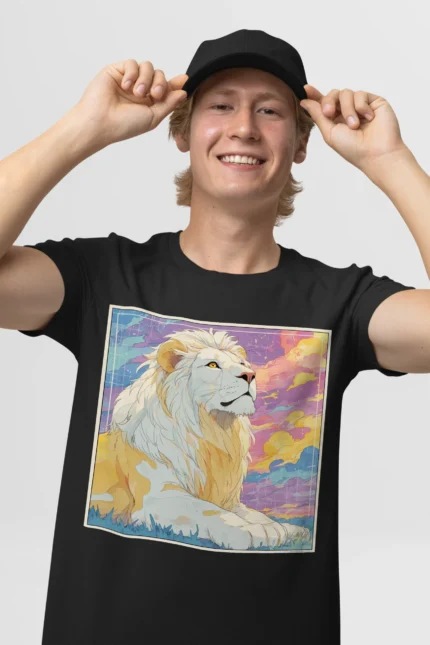T-shirt LION (#017) – Image 4
