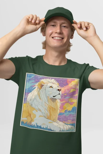 T-shirt LION (#017) – Image 14