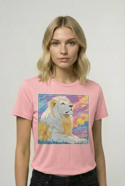 T-shirt LION (#017) – Image 22