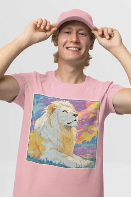 T-shirt LION (#017) – Image 24