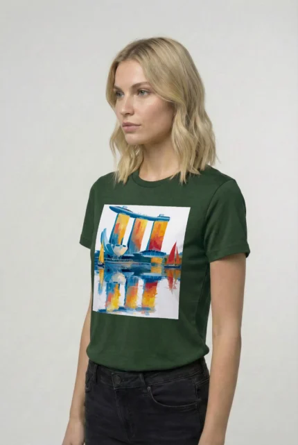 T-shirt SINGAPOUR (#017) – Image 13