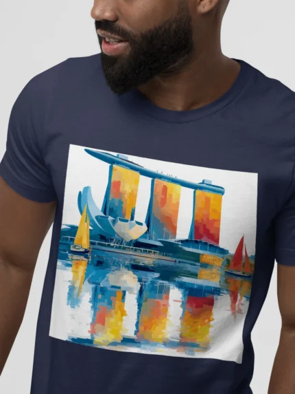 T-shirt SINGAPOUR (#017) – Image 20