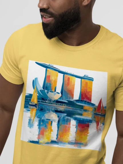 T-shirt SINGAPOUR (#017) – Image 35