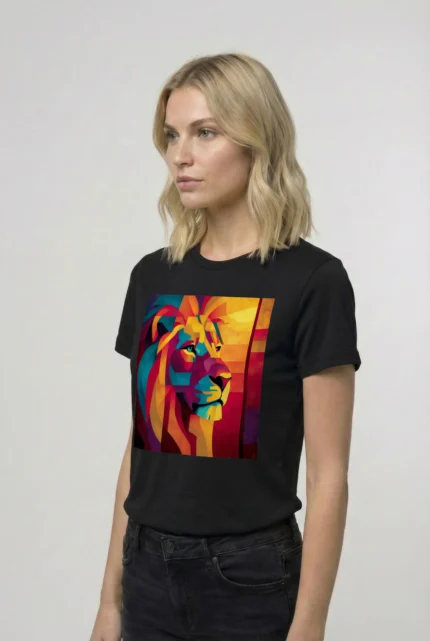 T-shirt LION (#018) – Image 3