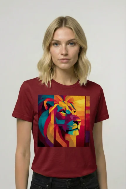 T-shirt LION (#018) – Image 7