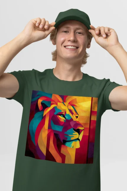T-shirt LION (#018) – Image 14