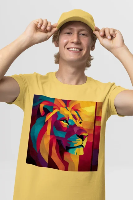 T-shirt LION (#018) – Image 34
