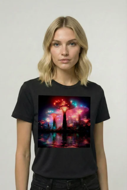 T-shirt SINGAPOUR (#018) – Image 2