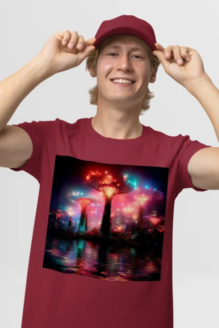 T-shirt SINGAPOUR (#018) – Image 9