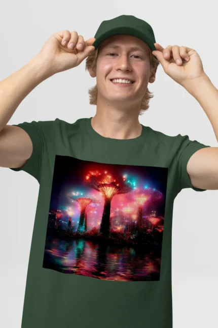 T-shirt SINGAPOUR (#018) – Image 14