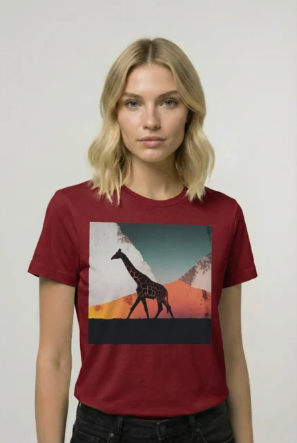 T-shirt GIRAFFE (#019) – Image 7
