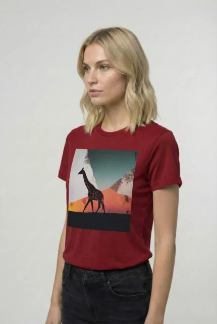 T-shirt GIRAFFE (#019) – Image 8