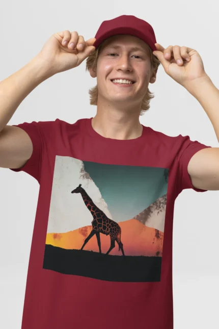 T-shirt GIRAFFE (#019) – Image 9