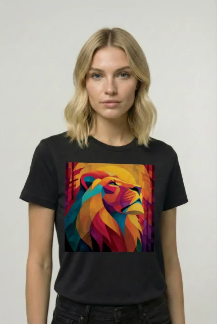 T-shirt LION (#019) – Image 2