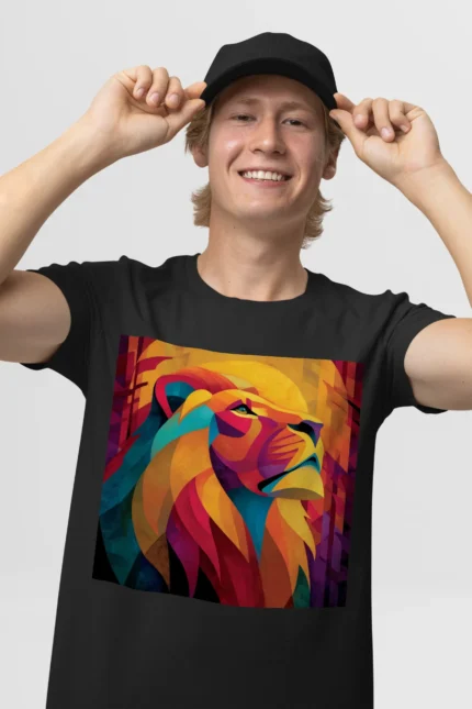 T-shirt LION (#019) – Image 4