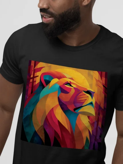 T-shirt LION (#019) – Image 5