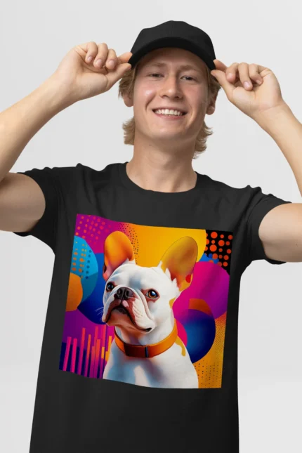 T-shirt FRENCH BULLDOG (#020) – Image 4