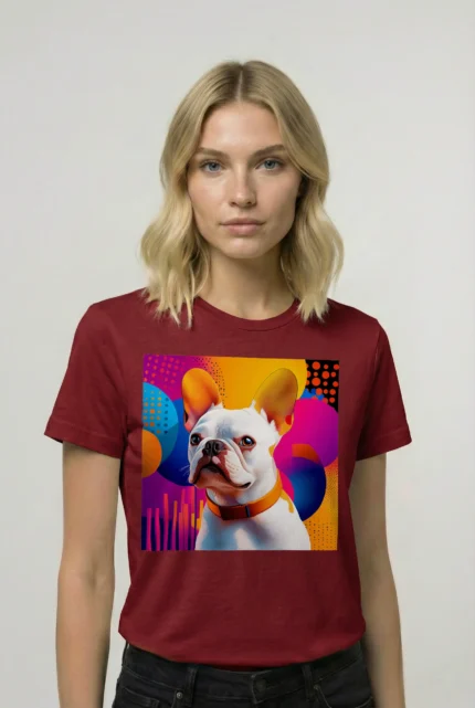 T-shirt FRENCH BULLDOG (#020) – Image 7