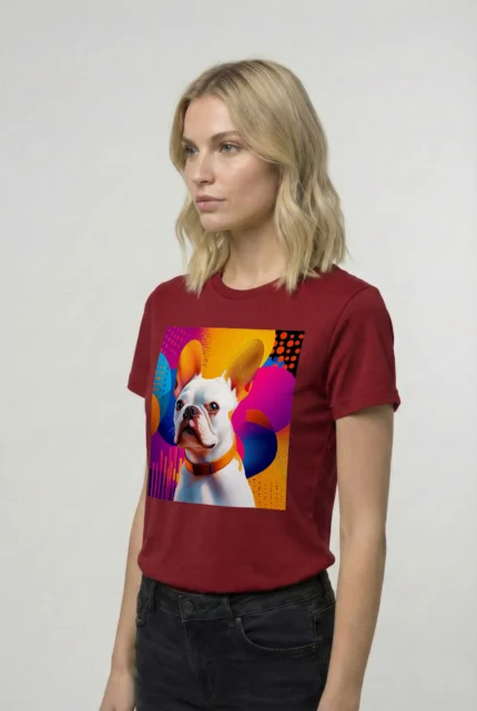 T-shirt FRENCH BULLDOG (#020) – Image 8