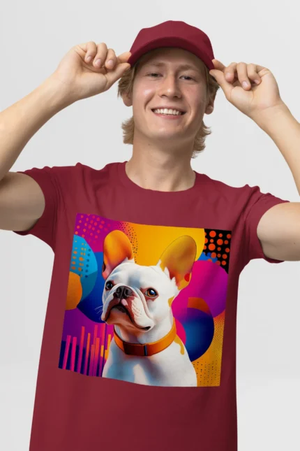 T-shirt FRENCH BULLDOG (#020) – Image 9