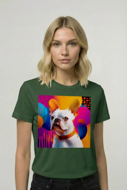 T-shirt FRENCH BULLDOG (#020) – Image 12