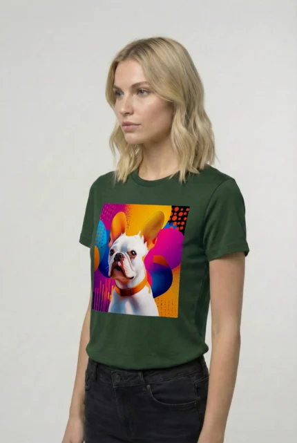 T-shirt FRENCH BULLDOG (#020) – Image 13