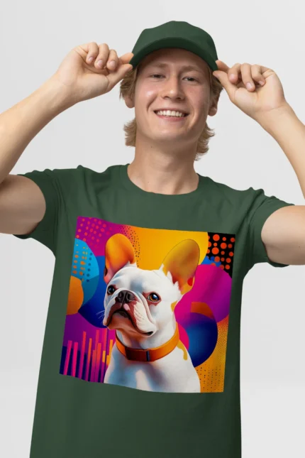 T-shirt FRENCH BULLDOG (#020) – Image 14